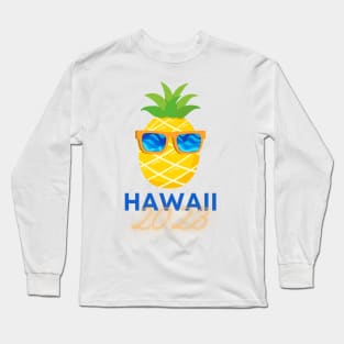 2023 Hawaii Vacation Pineapple Long Sleeve T-Shirt